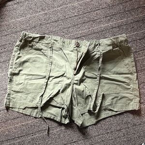 Merona Sage Green Women's Cargo Shorts
